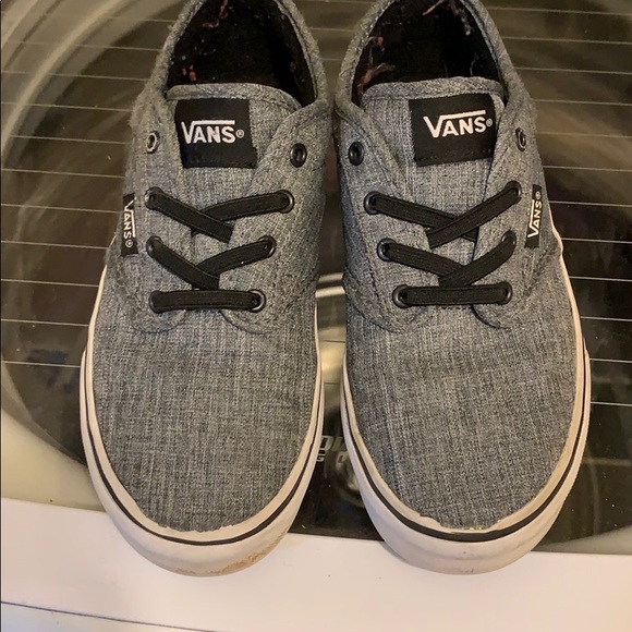 slip on vans with fake laces